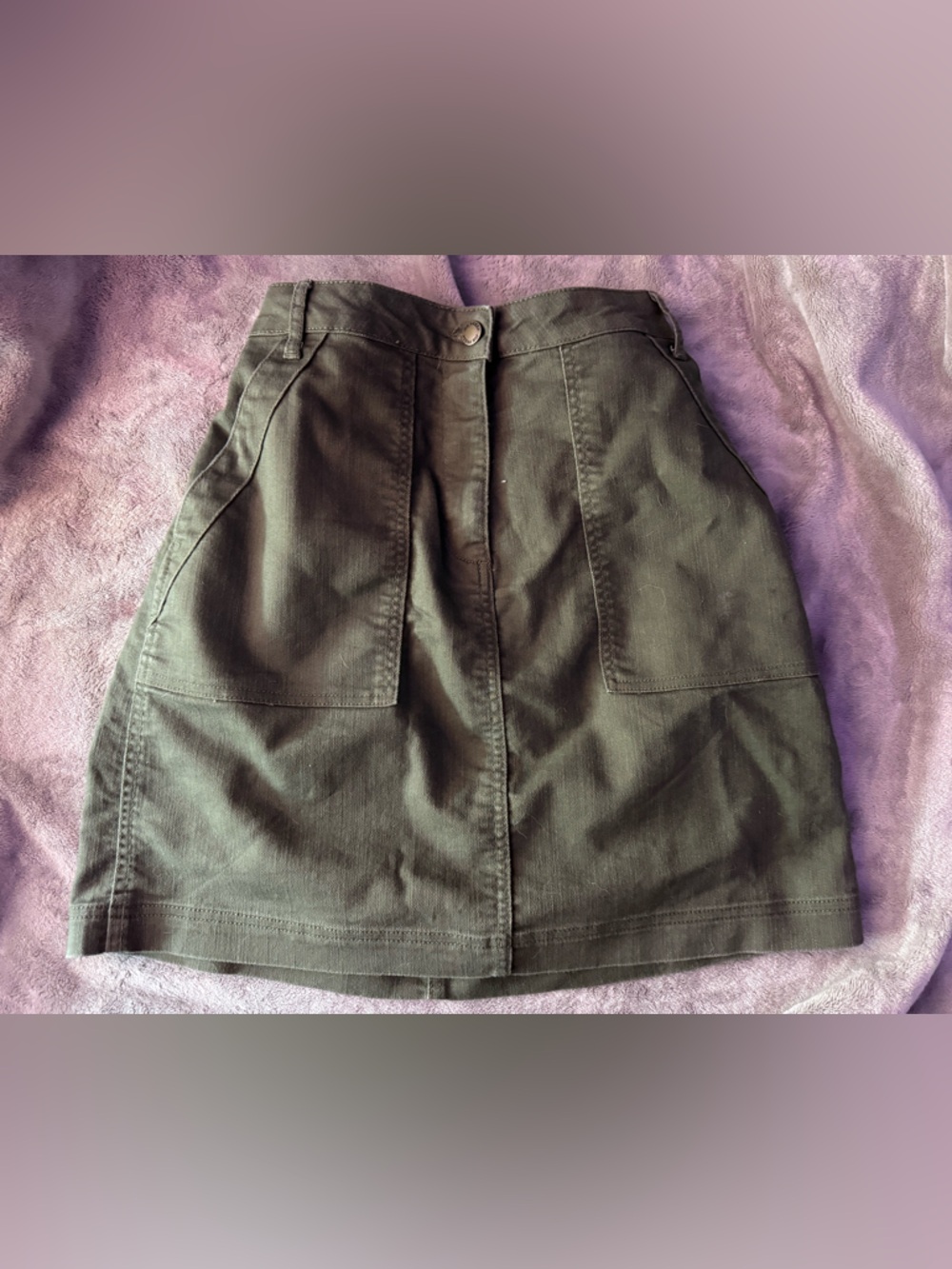 Olive Green Women's skirt joe fresh
